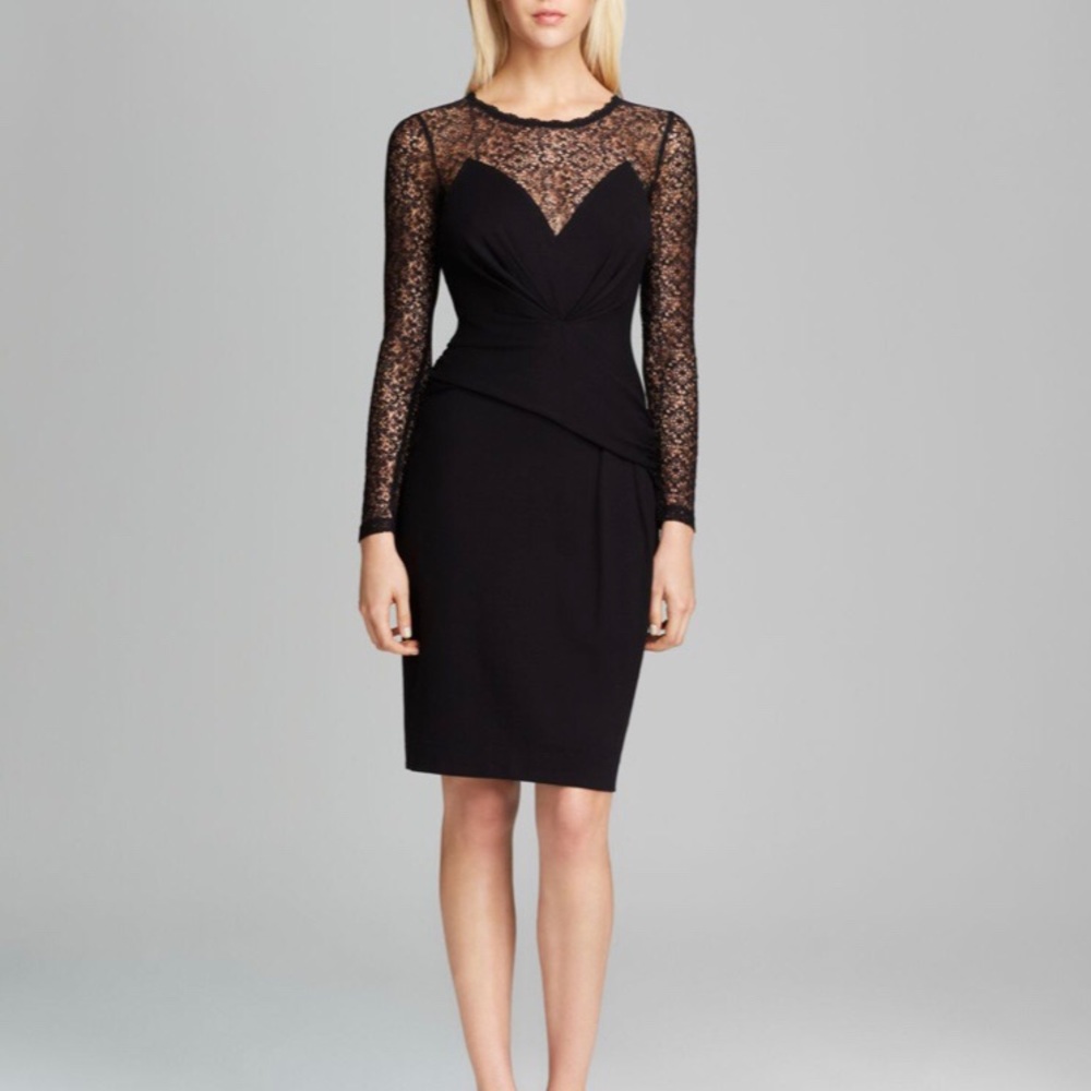 French Connection Lace Top Dress